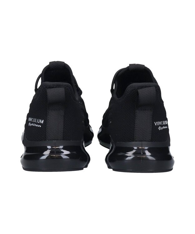 Bridget Birkin 【VINCULUM×phiten】アクティブコラボニットスニーカー ブラック雑材