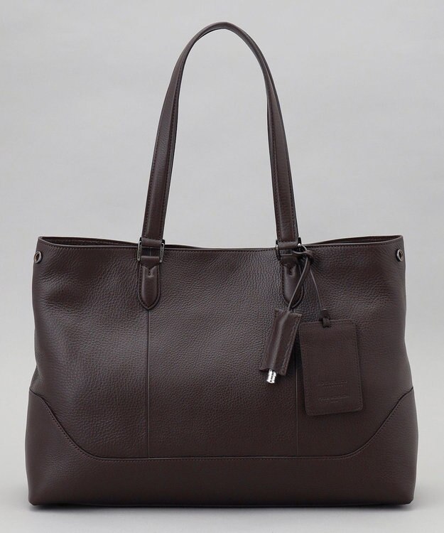 GOTAIRIKU 別注/日本製【PELLE MORBIDA×GOTAIRIKU】レザー トートバッグ ダークブラウン系
