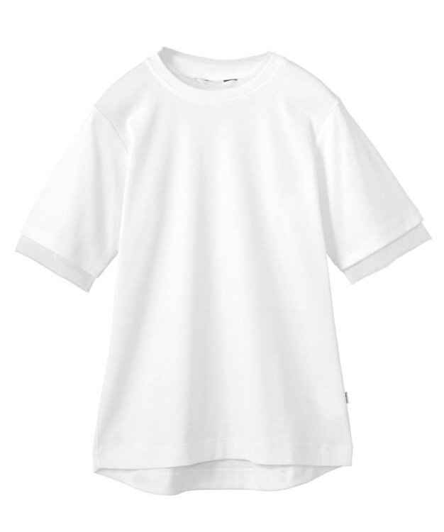 FORFORMO Layered T-shirt レイヤードTシャツ ホワイト