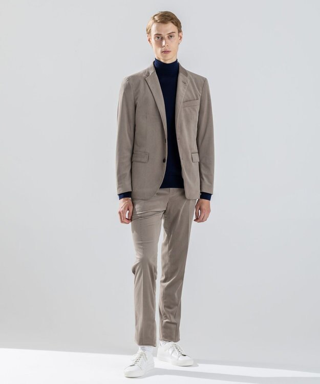 JOSEPH HOMME 新素材【ストレッチ】トリコードストレッチ　テーパードパンツ / CITY ベージュ系