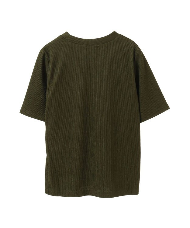 Green Parks プリーツ５分袖プルオーバー Green