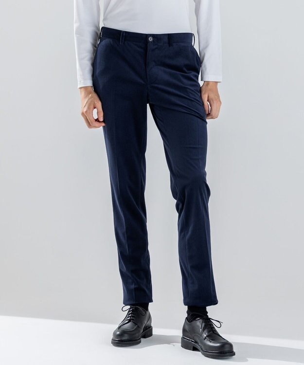 JOSEPH HOMME 新素材【ストレッチ】トリコードストレッチ　テーパードパンツ / CITY ネイビー系