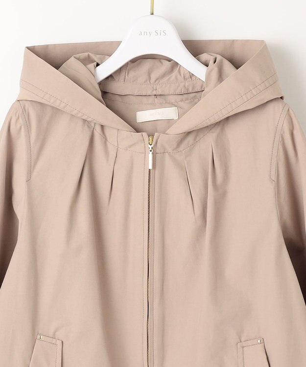 ANY SIS 【撥水】2WAYライト ブルゾン モカ