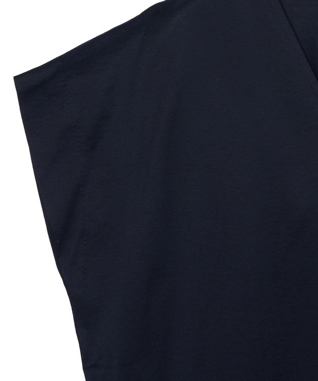 JOSEPH 【WEB&OUTLET限定・洗える】シアーコットンジャージー　ブラウス Navy