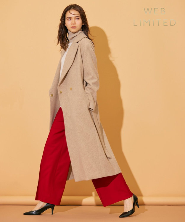 BEIGE， 【WEB限定】JANNU / ロングコート Beige