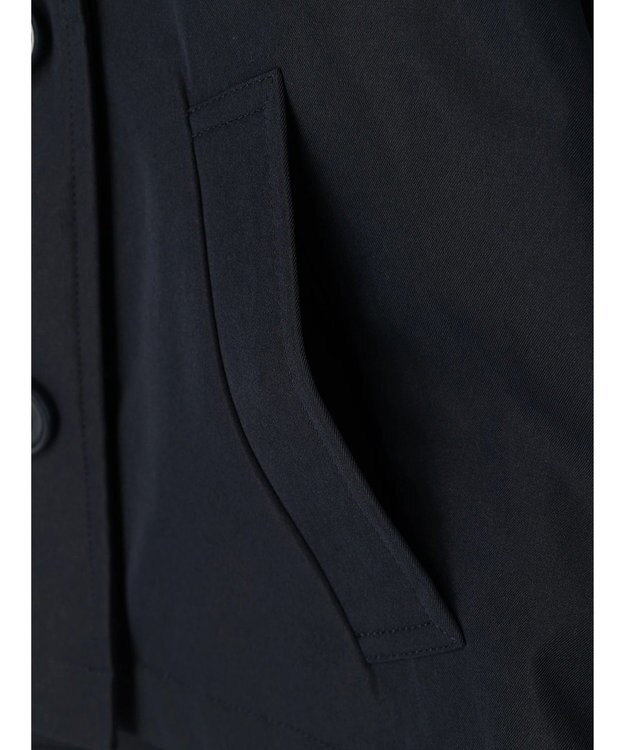 earth music&ecology ショートトレンチコート Navy