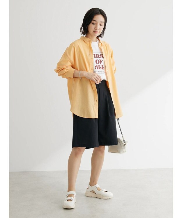 Green Parks ウ゛ィンテージプリントボックスＴシャツ Off White