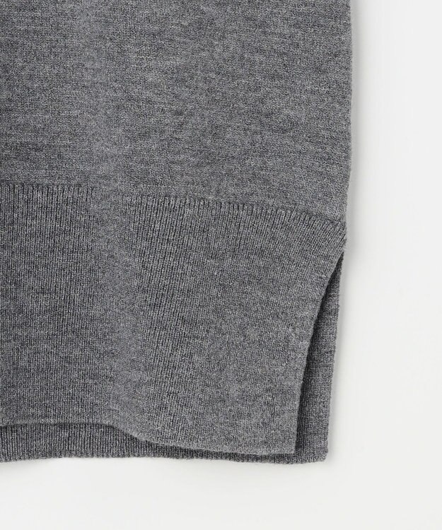 組曲 【先行予約】アトランダムビジューボタンカーディガン ライトグレー系