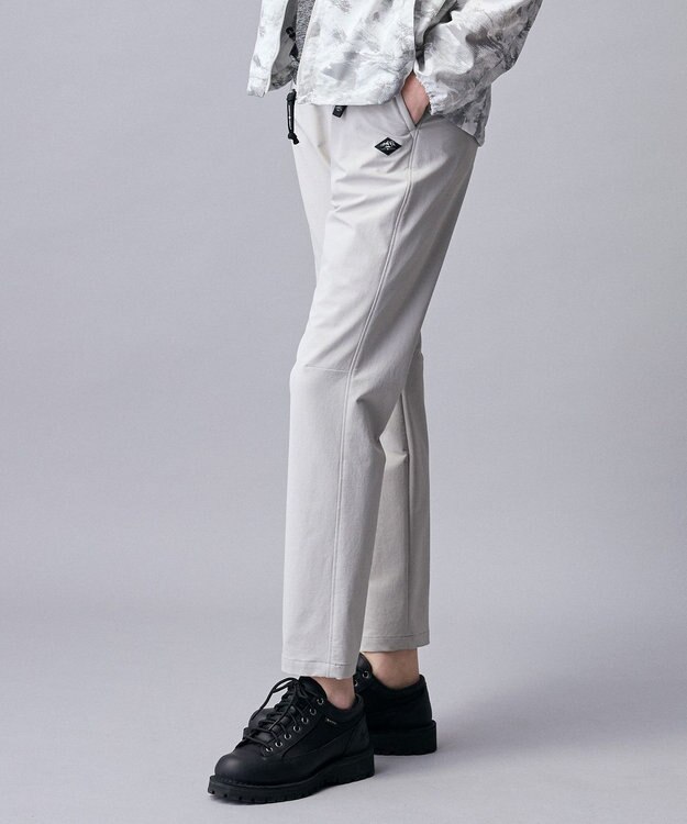 JOSEPH ABBOUD MOUNTAIN 【2WAYストレッチ/5ポケット/ソフト】ハイパワー2WAYストレッチ パンツ ライトグレー系