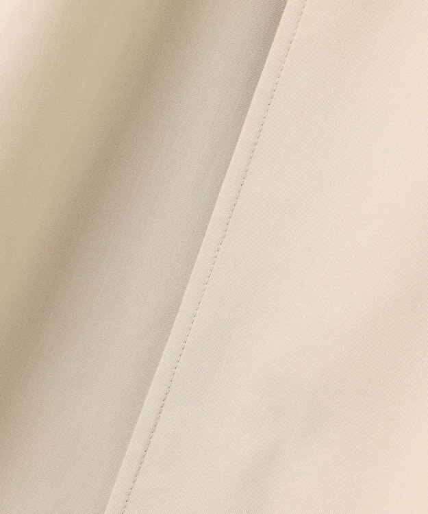 UNFILO 【洗える】ロングトレンチコート ベージュ