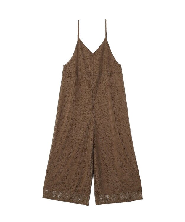 AMERICAN HOLIC 【先行予約】レースキャミサロペット Mocha