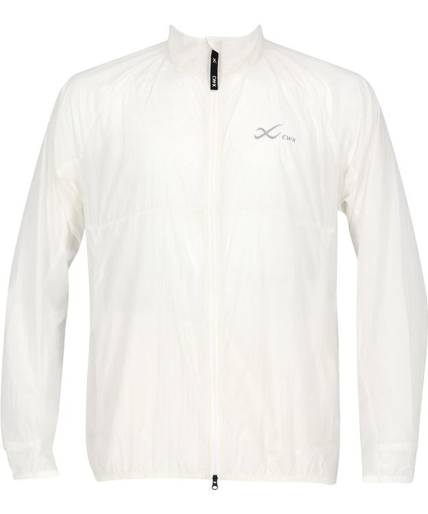 CW-X 【UNISEX】 CW-X ウインドブレーカー 上下開きファスナー スポーツウェア 長袖 ハイネック ユニセックス DWR599 /ワコール ホワイト