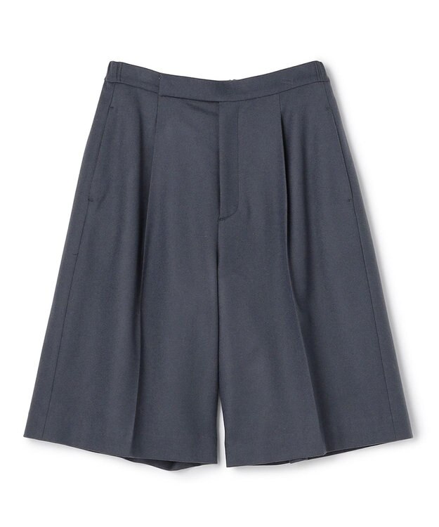 uncrave フランネル バミューダパンツ ブルーグレー