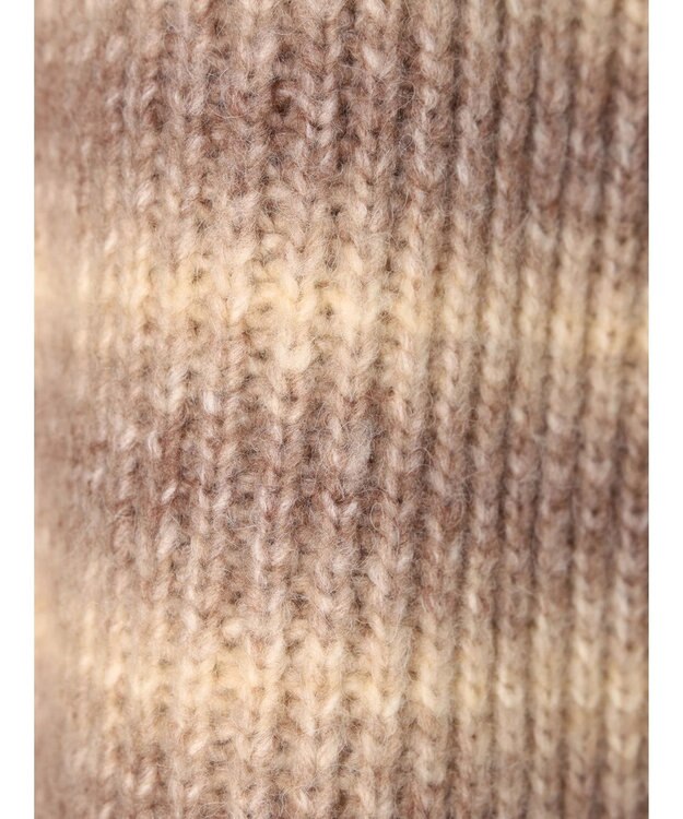 AMERICAN HOLIC グラデーションラグランニットプルオーバー Beige