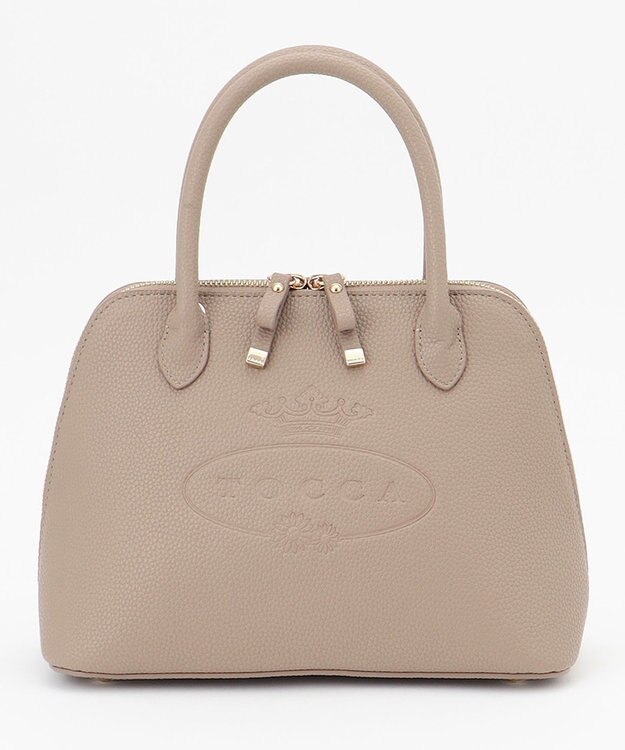 TOCCA CRESTA LEATHER POCHETTE ポシェット ベージュ系