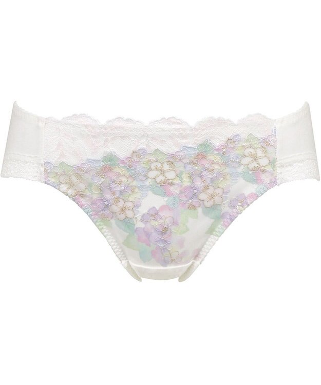 Wing ショーツ 【ときはなつブラ】 KB2172・KB2872とペア 綿混素材(身生地部) はきこみ丈あさめ KF2372 ウイング／ワコール アイボリー