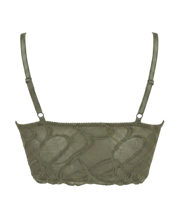 BRADELIS New York 【BRADELIS Me】 Lacy Cool Bra26S1 カーキ