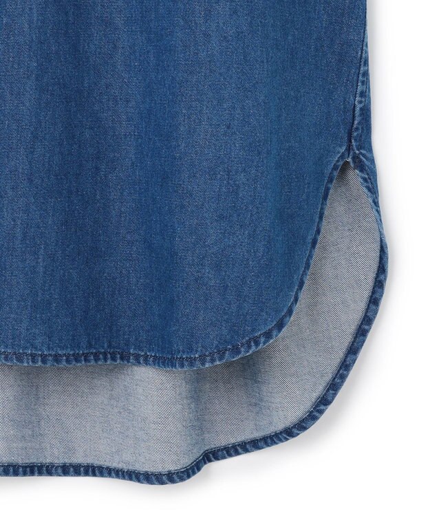 23区 【先行予約】ライトダンガリー デニムシャツ ダルブルー系