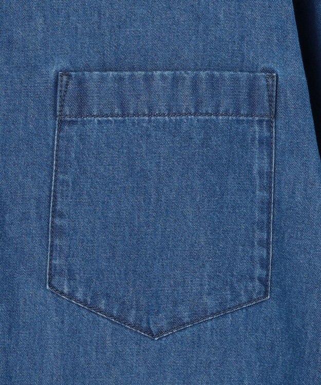 23区 【先行予約】ライトダンガリー デニムシャツ ダルブルー系