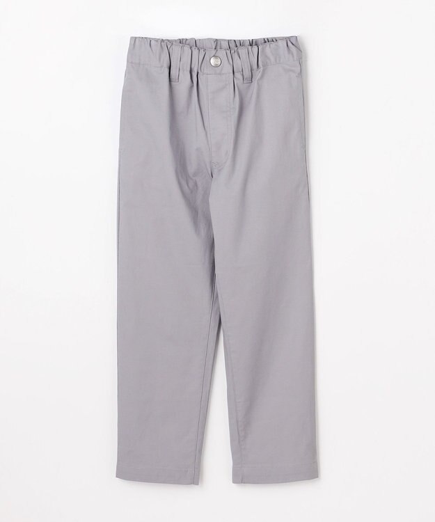 J.PRESS KIDS 【110-130cm】コットンストレッチ ロングパンツ ライトグレー系