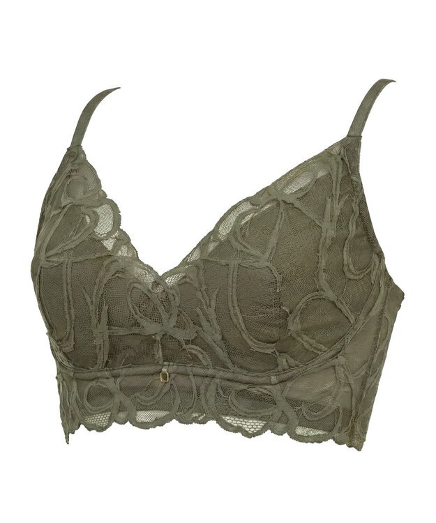 BRADELIS New York 【BRADELIS Me】 Lacy Cool Bra26S1 カーキ