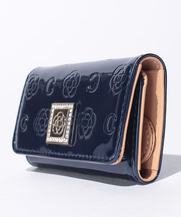 CLATHAS ベティー キーケース ネイビー