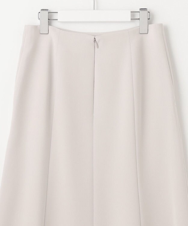 23区 S 【セットアップ対応】トリアセダブルジョーゼット スカート ベージュ系