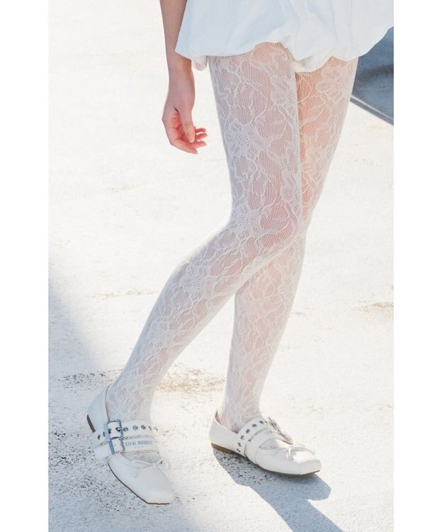 STEVE MADDEN CEARA バレエダブルストラップフラットシューズ アイボリーレザー