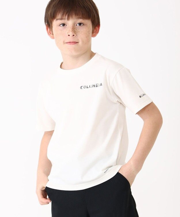 Columbia Columbia/ 【KIDS】ユースレイクトゥアベニューグラフィックショートスリーブTシャツ /コロンビア Sea Salt、 Pattern