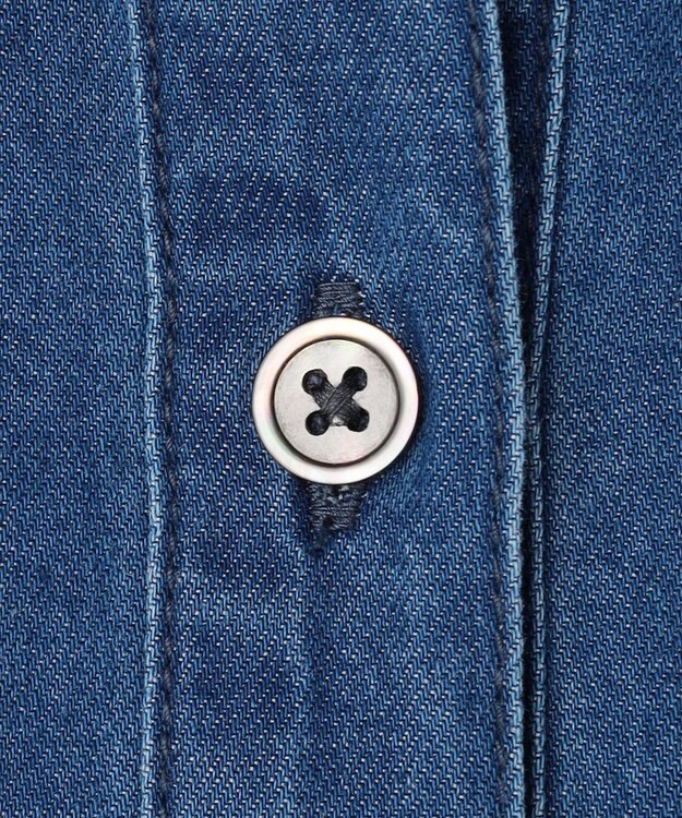 23区 【先行予約】ライトダンガリー デニムシャツ ダルブルー系