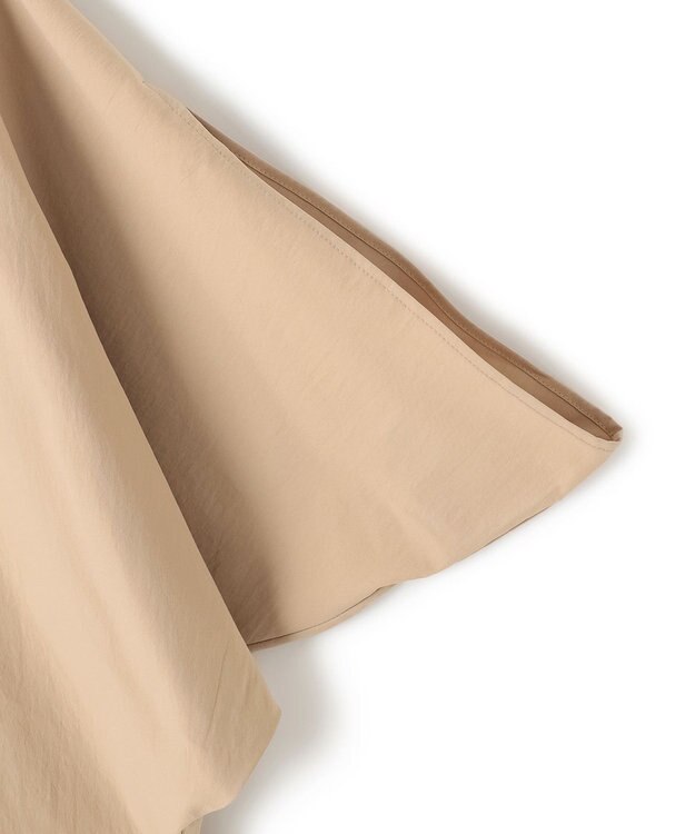 BEIGE， 【接触冷感/UVカット/洗える・BAILA 8.9月合併号掲載】YANN / Vスリットプルオーバーブラウス Beige