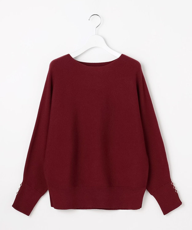 ANY SIS CICA加工 ビューティドルマン ニット ボルドー