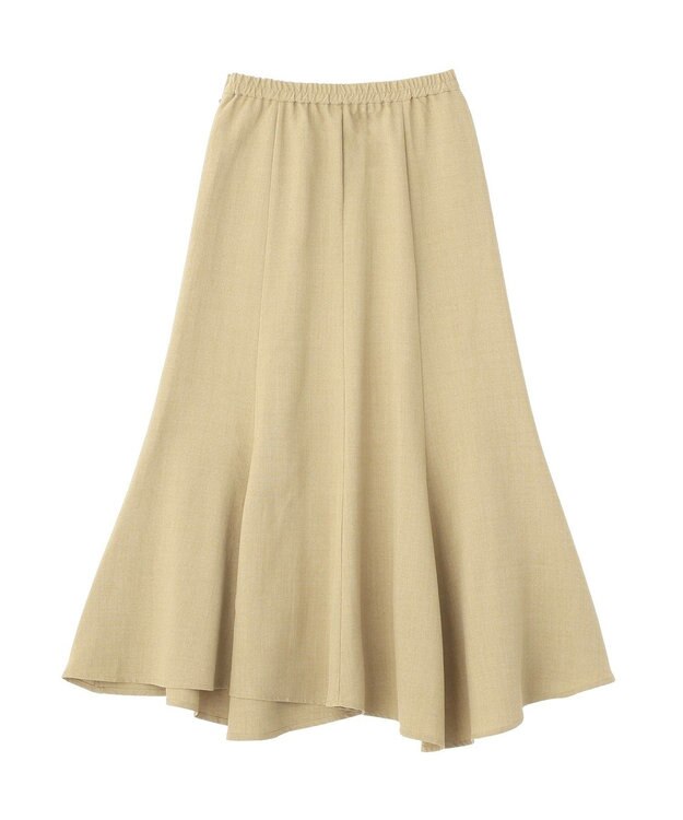 earth music&ecology 【セットアップ対応】キリカエフレアスカート Light Beige