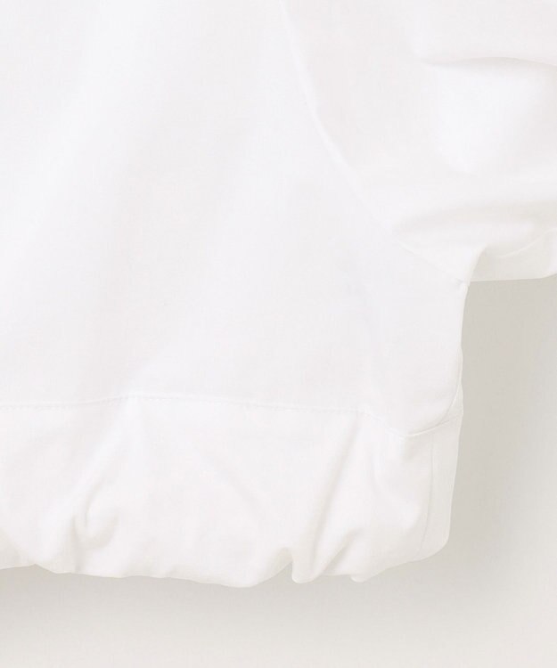 #Newans ウエストリボンショートブラウス ホワイト