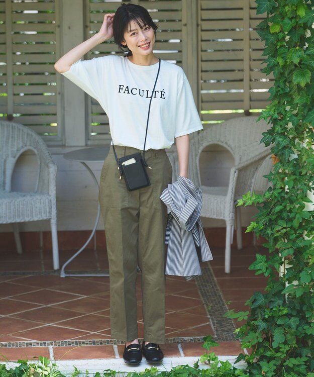 ANY L アソート半袖ロゴTシャツ オフ