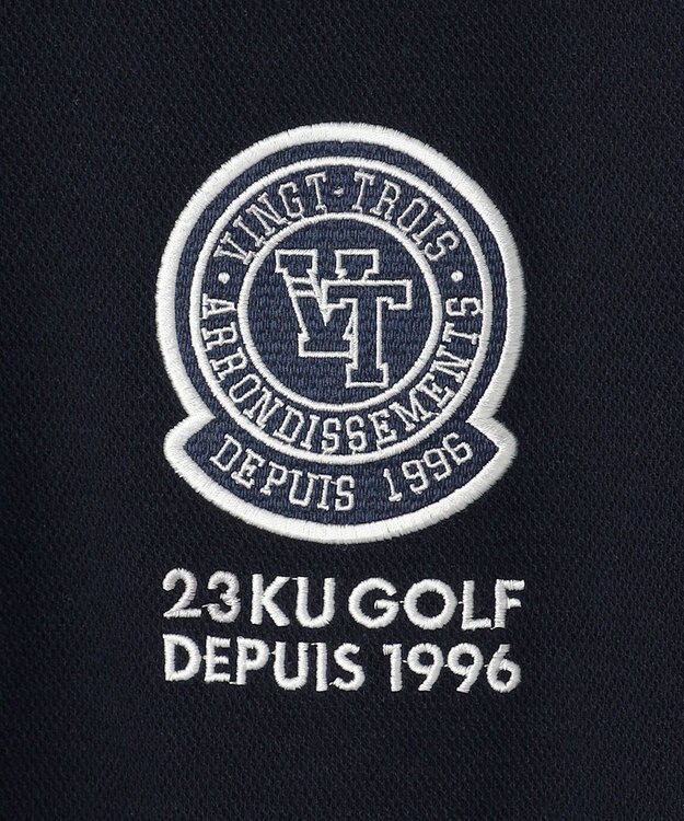 23区GOLF 【MEN】【吸湿/発熱】グランサーモカノコ ネイビー系