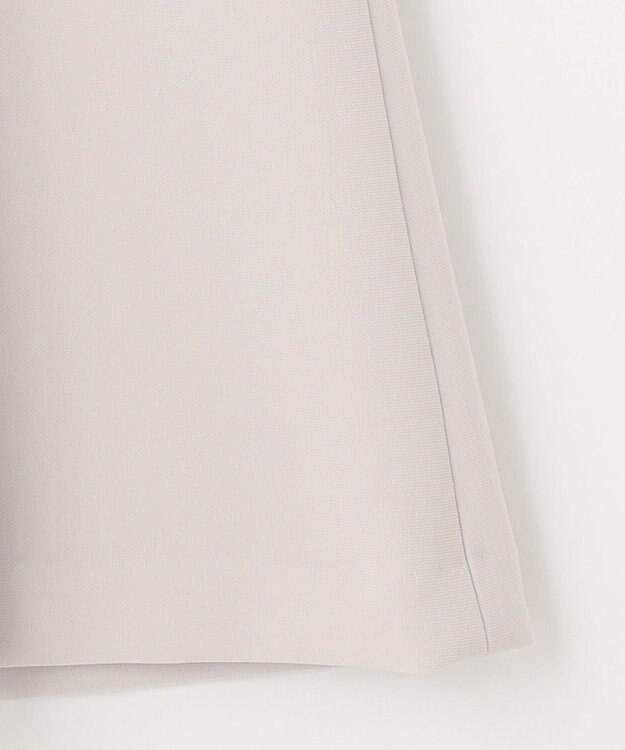 23区 【セットアップ対応】トリアセダブルジョーゼット スカート ベージュ系