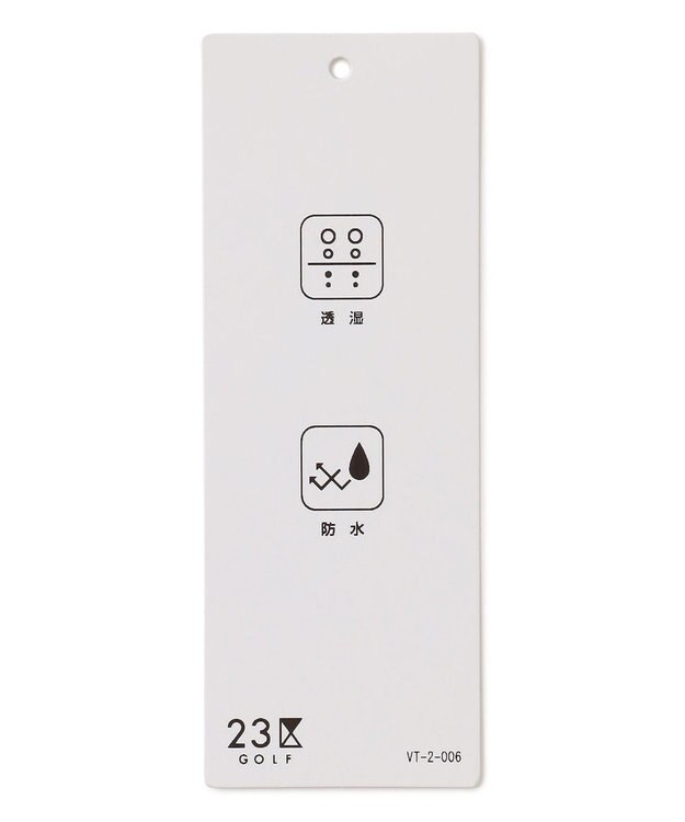 23区GOLF 【WOMEN】モノグラム ポケッタブルレインワンピース ネイビー系5