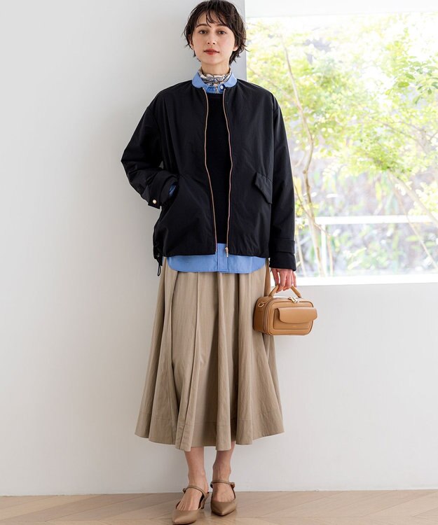 23区 【一部先行予約/VERY掲載】CANCLINI シャーティング ベーシックシャツ ブルー系