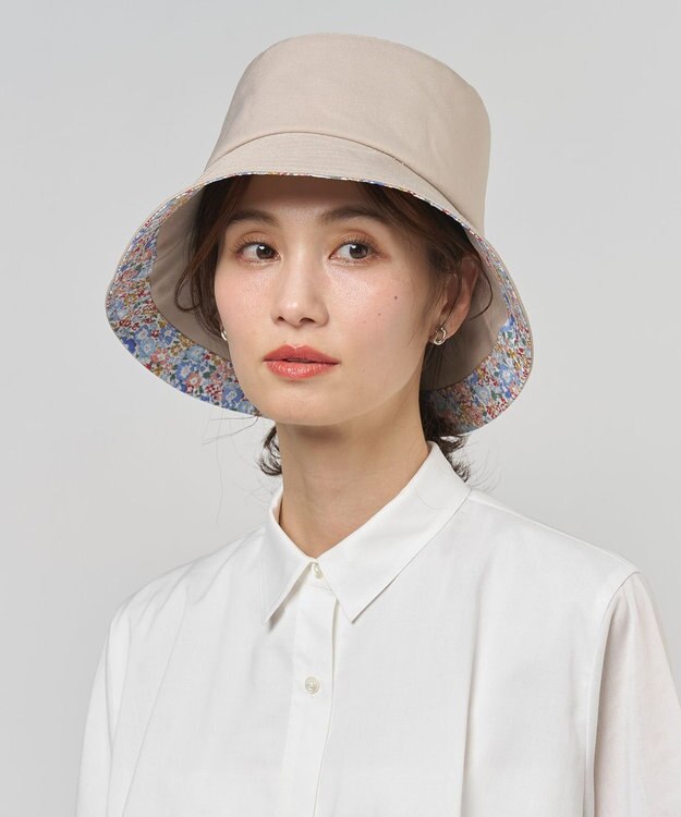 J.PRESS LADIES 【洗える・畳める】LIBERTY HAT ベージュ系