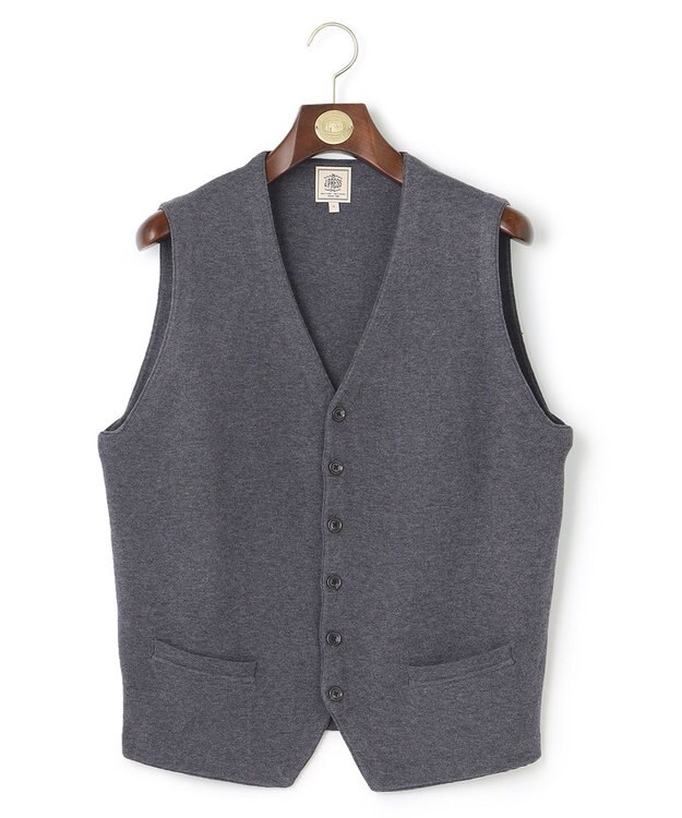 J.PRESS MEN 【一部店舗限定】ニットベスト グレー系