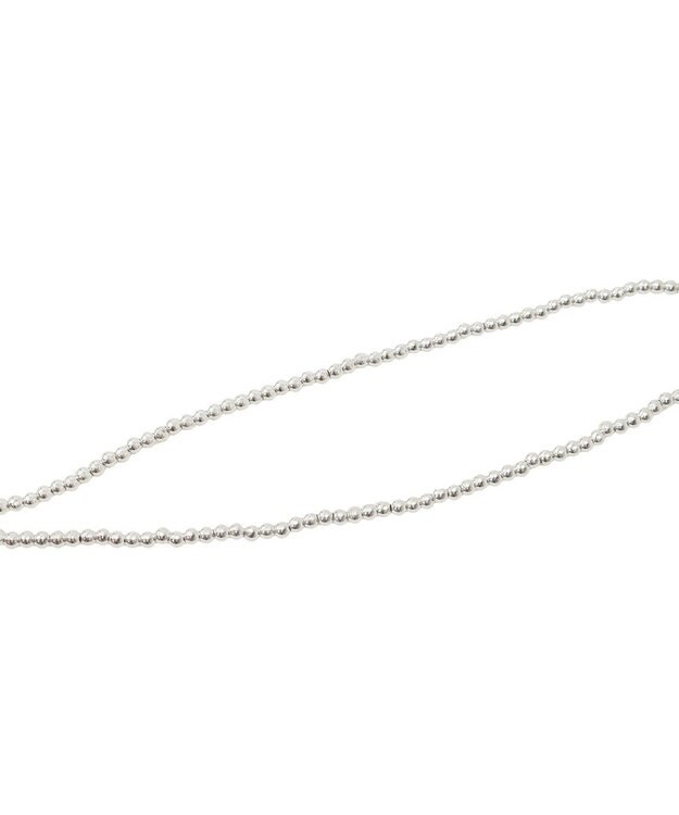 Green Parks ・ＨＡＬＦ　ＴＩＭＥ　一粒パールビーズネックレス Silver