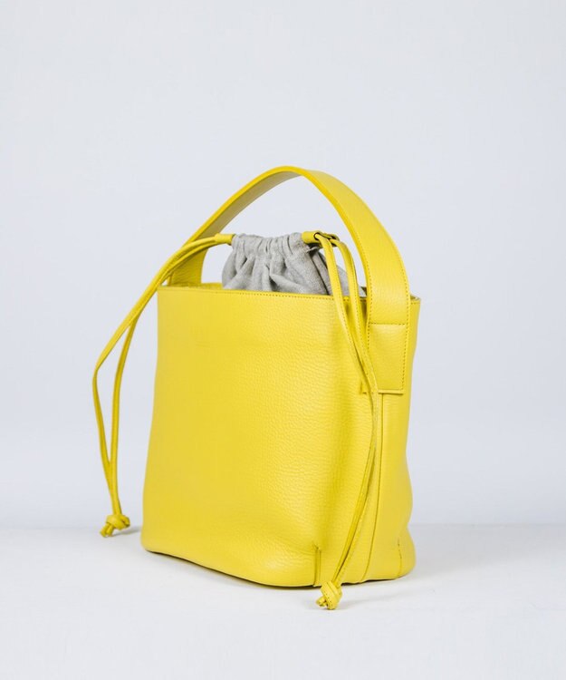 YUSHI CONTE - TOTEBAG トートバッグ イエロー