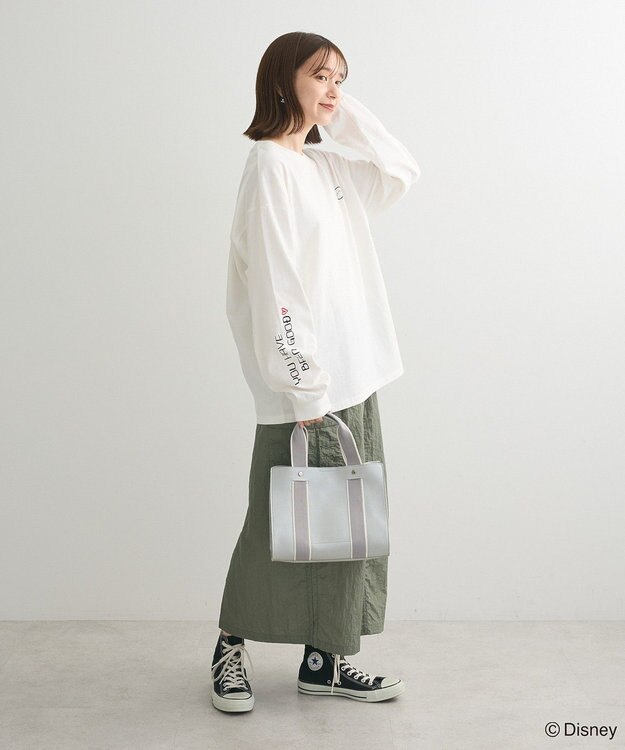 Green Parks １０ｔｈベイマックス／バックハートロゴロンＴ Off White