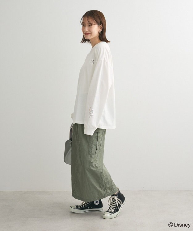 Green Parks １０ｔｈベイマックス／バックハートロゴロンＴ Off White
