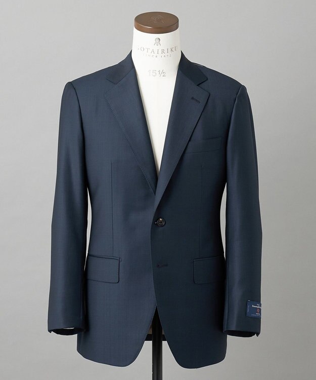 GOTAIRIKU 【ZEGNA/ゼニア】TROFEO/トロフェオ 3ピーススーツ（ダークグリーン） ダークグリーン系4