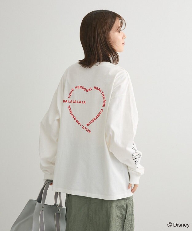 Green Parks １０ｔｈベイマックス／バックハートロゴロンＴ Off White