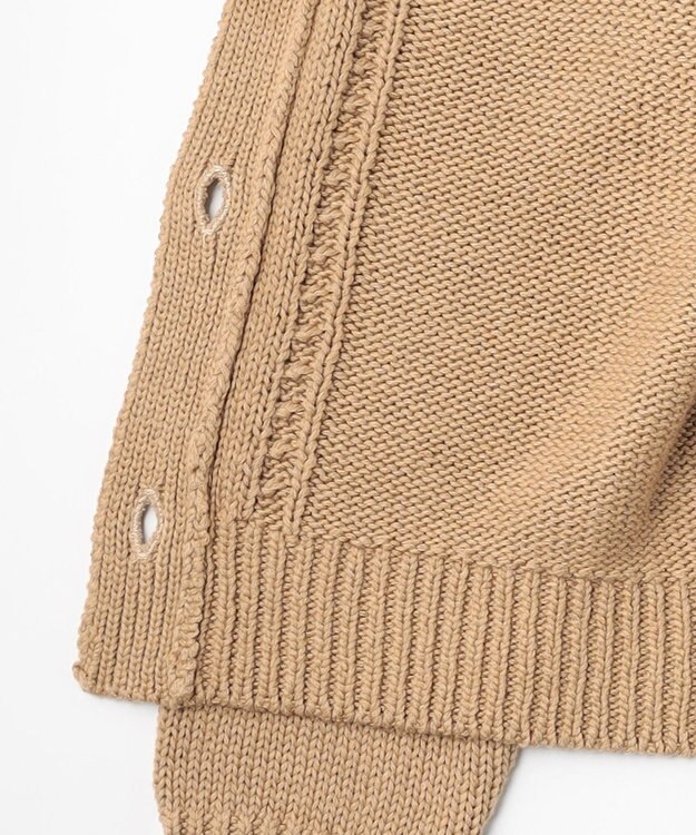 Feroux ゆるニット カーディガン ベージュ系