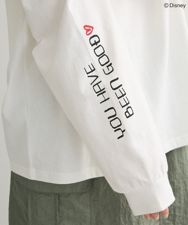 Green Parks １０ｔｈベイマックス／バックハートロゴロンＴ Off White