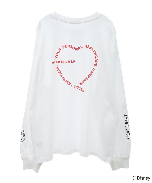 Green Parks １０ｔｈベイマックス／バックハートロゴロンＴ Off White